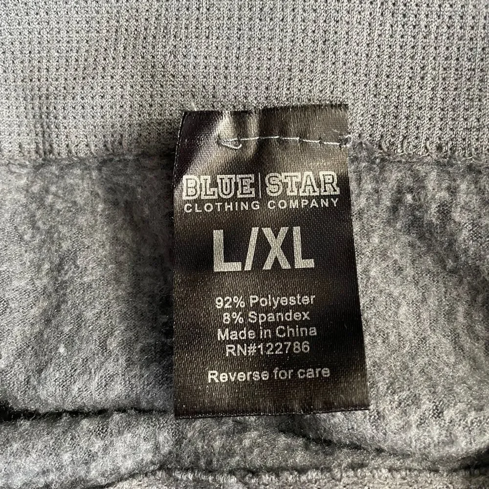 Blue Star fleece lined leggings, L/XL